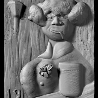 Maquette tactile Sur le Zinc